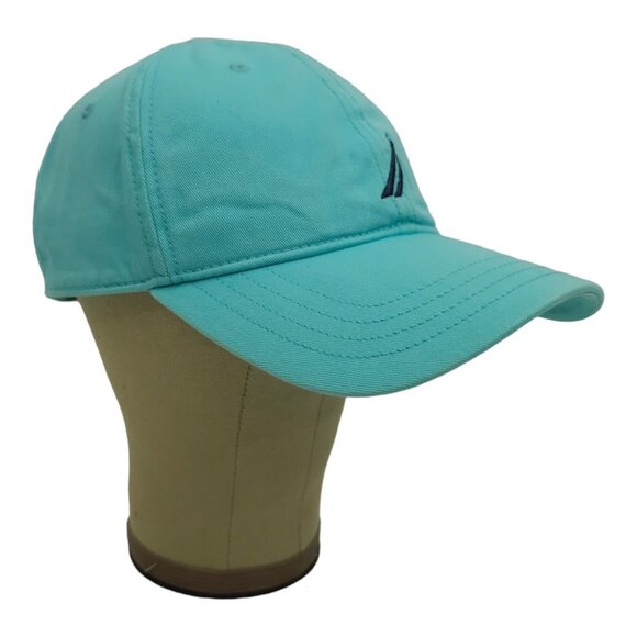 Nautica Logo Embroidered J Class Adjustable Cap 6 Panel Baseball Golf Hat - Picture 3 of 14